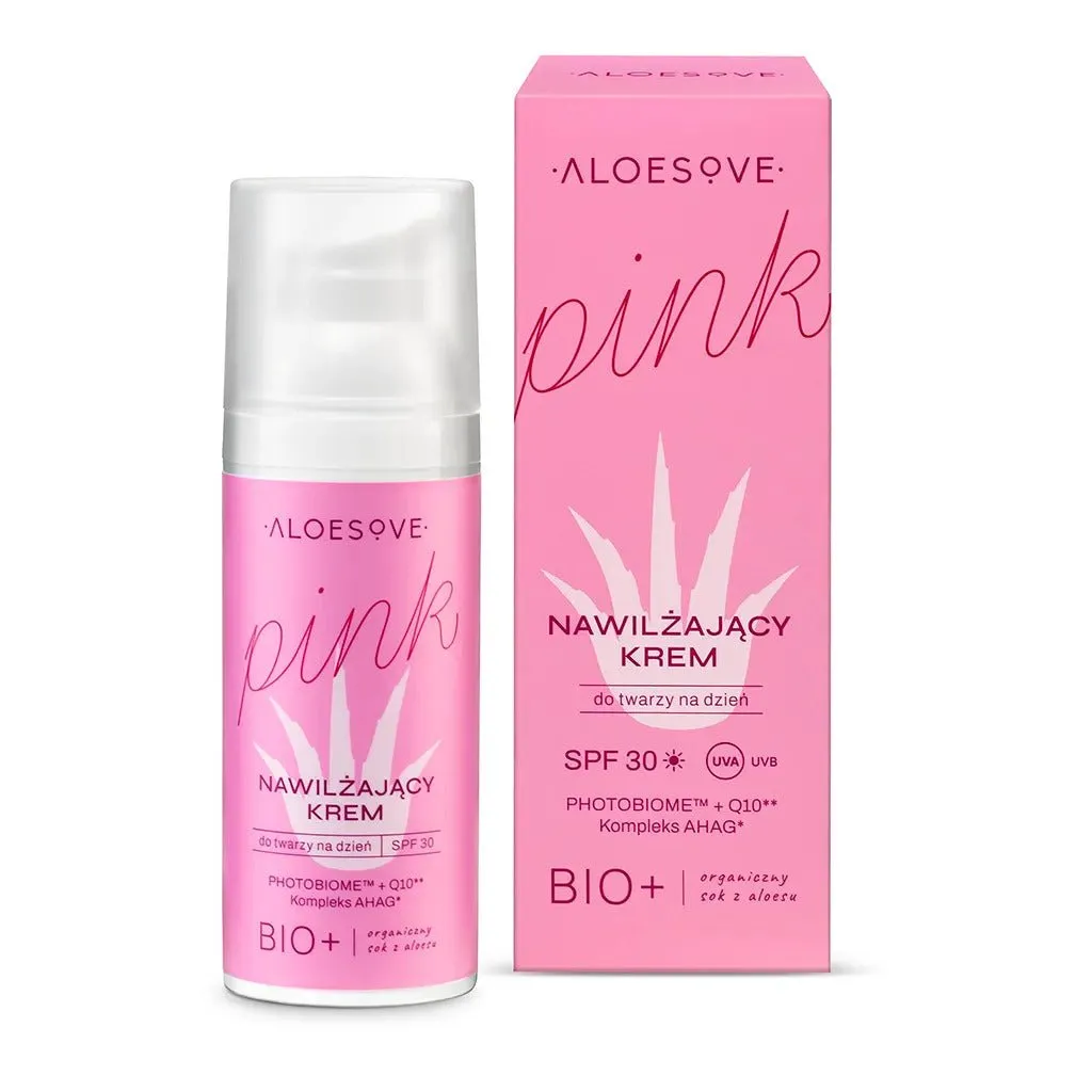 ALOESOVE PINK Face Moisturizing Day Cream SPF30 50ml