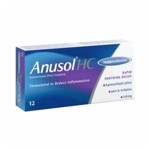 Anusol Soothing Relief 12 Supporistories