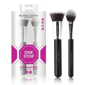 Blank Canvas One Stop Foundation Brush Set