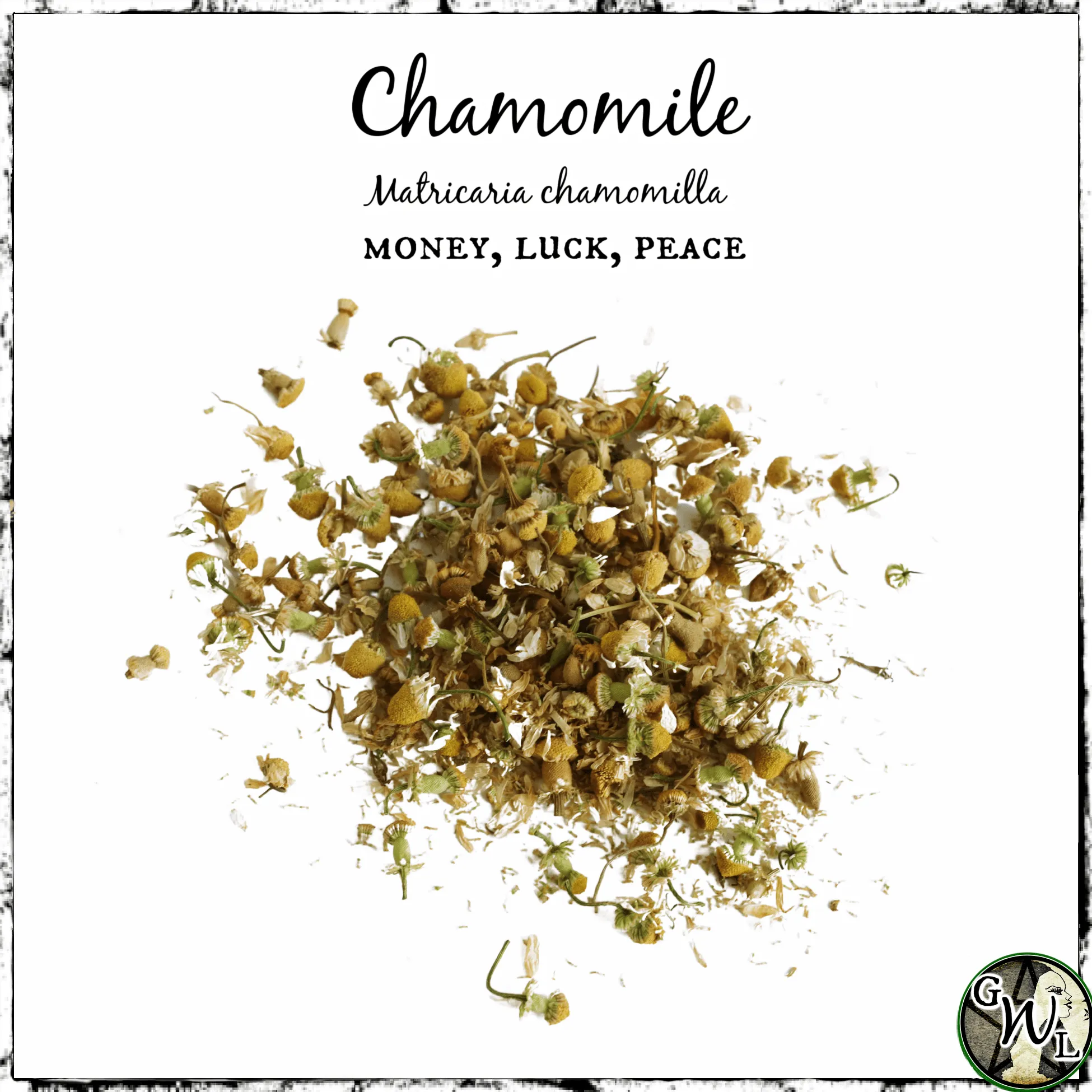 Chamomile Flowers, Organic Herb | Choose 1 oz | Luck, Money, Peace