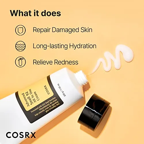 COSRX Glass Skin Ritual- Snail Dual Essence   Snail Cream Tube- Complete Glowing Skin, Snail Mucin Essence, Niacinamide, Moisturizing & Repairing Cream for Sensitive Skin, Korean Skincare