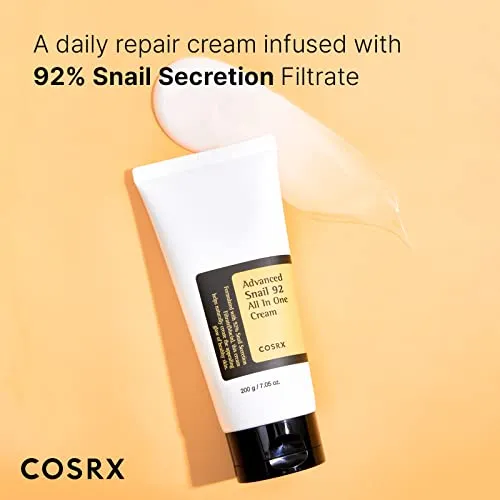 COSRX Glass Skin Ritual- Snail Dual Essence   Snail Cream Tube- Complete Glowing Skin, Snail Mucin Essence, Niacinamide, Moisturizing & Repairing Cream for Sensitive Skin, Korean Skincare