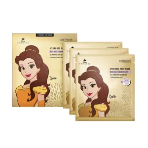 Disney Princess Belle Hydrogel Face Mask With Rose Flower Extract