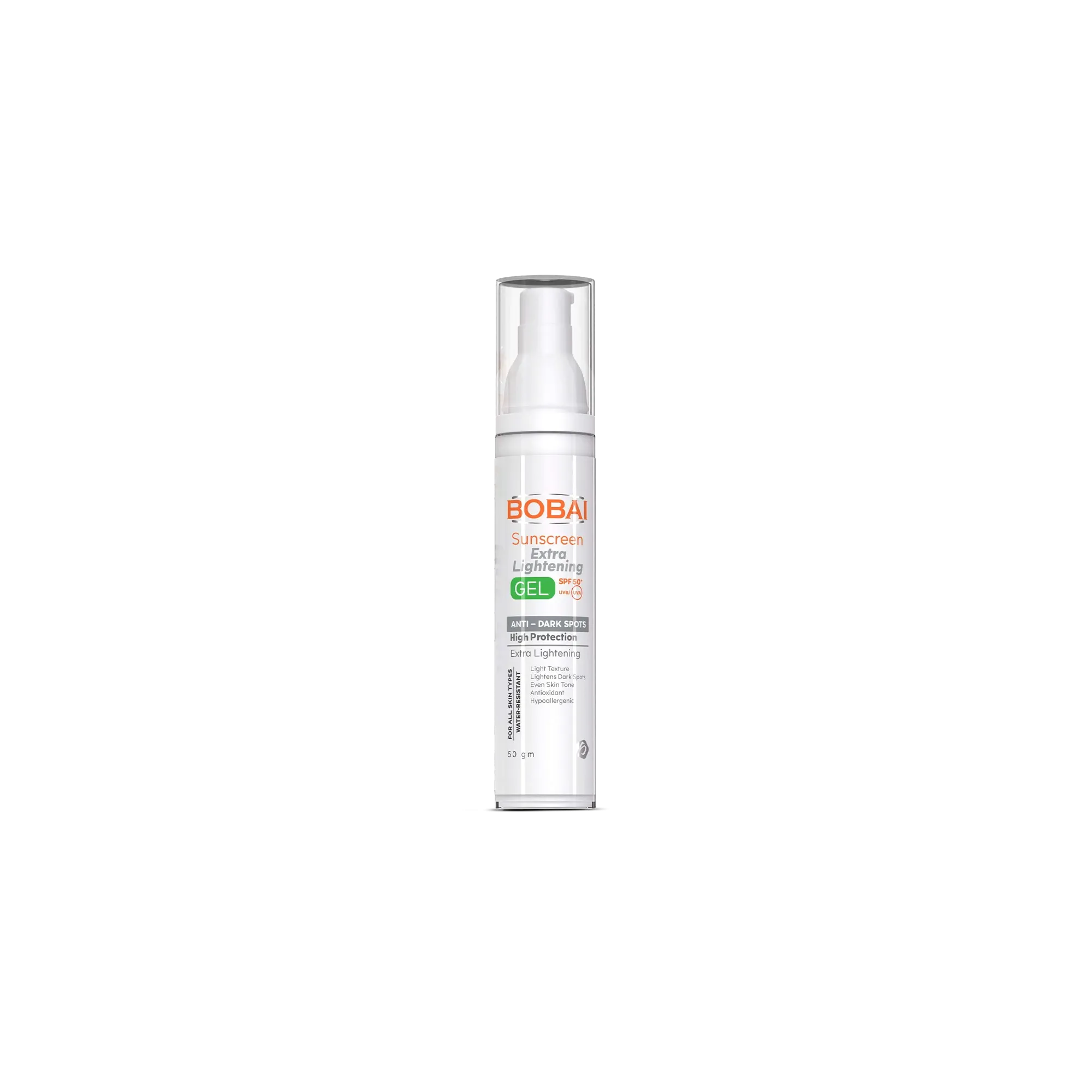 Extra Lightening Sunscreen Gel SPF 50