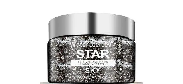 GoldenRadiance Glitter Peel-Off Mask - STAR MASK Glitter Gold