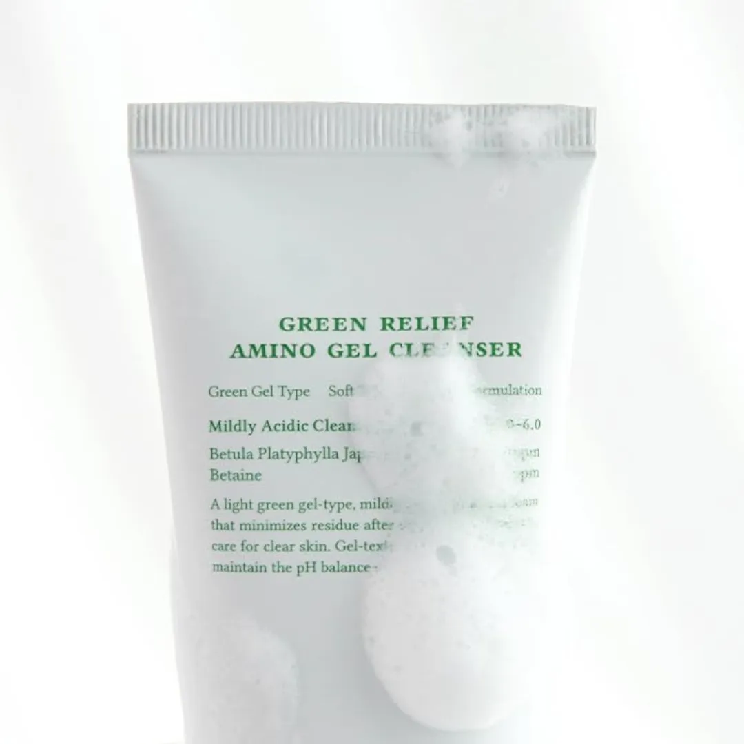 Green Relief Amino Gel Cleanser - 100 ml