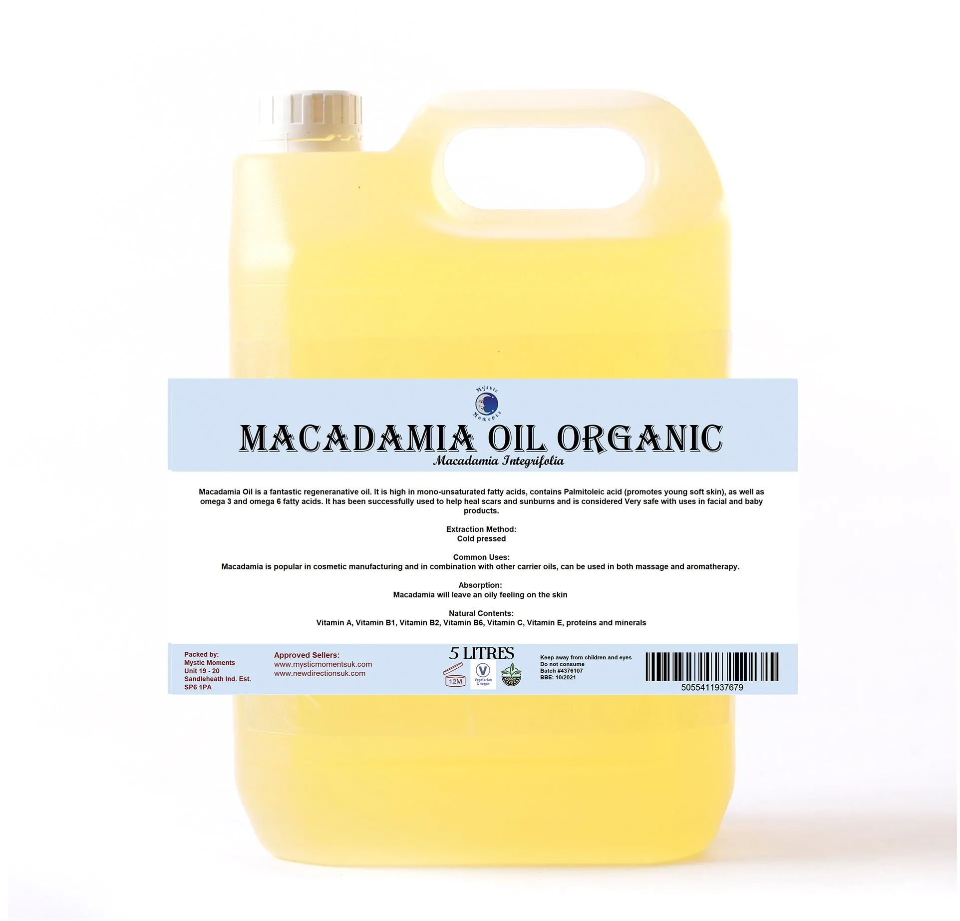 Macadamia Organic Carrier Oil