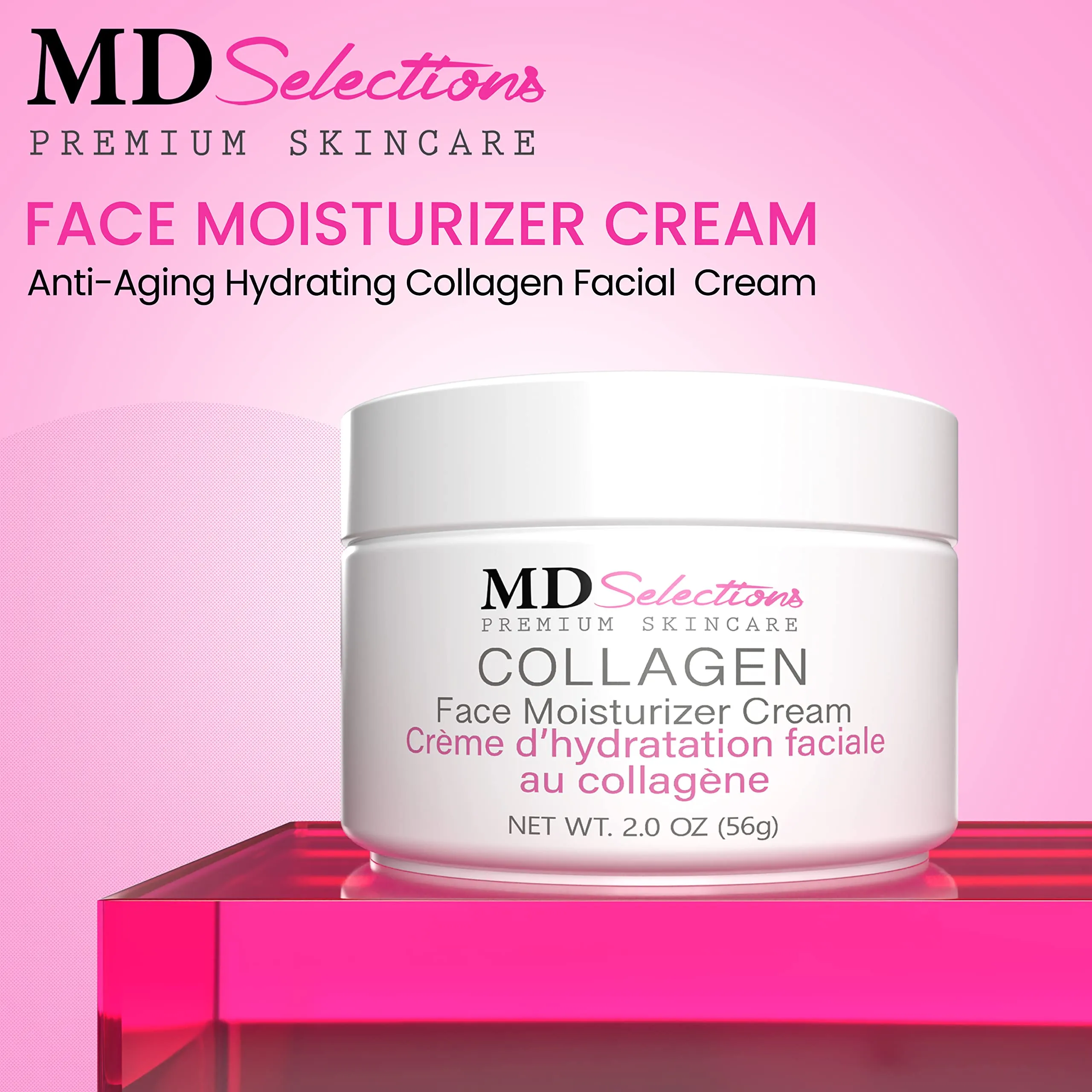 MD Selections Collagen Face Moisturizer Cream 2oz