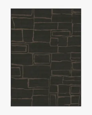 Nina Takesh Alsace Soft Black Rug