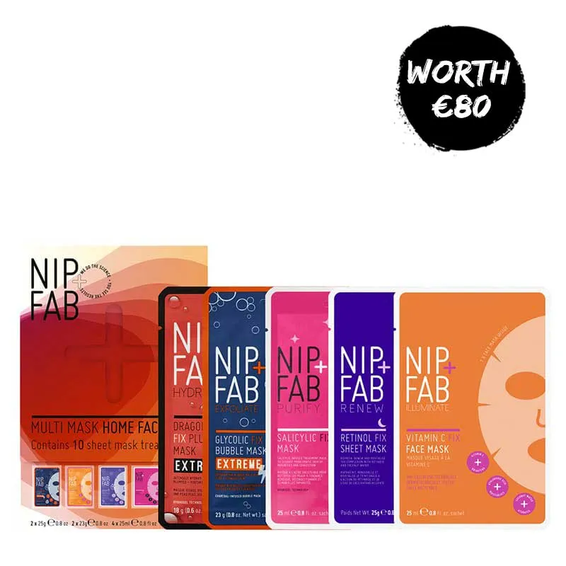 Nip   Fab The Multi-Mask Home Facials Kit