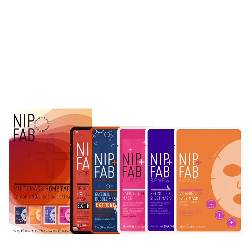 Nip   Fab The Multi-Mask Home Facials Kit