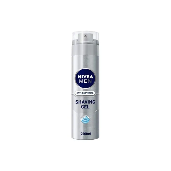 NIVEA MAN SHAVING GEL SILVER PROTECTION 200ML