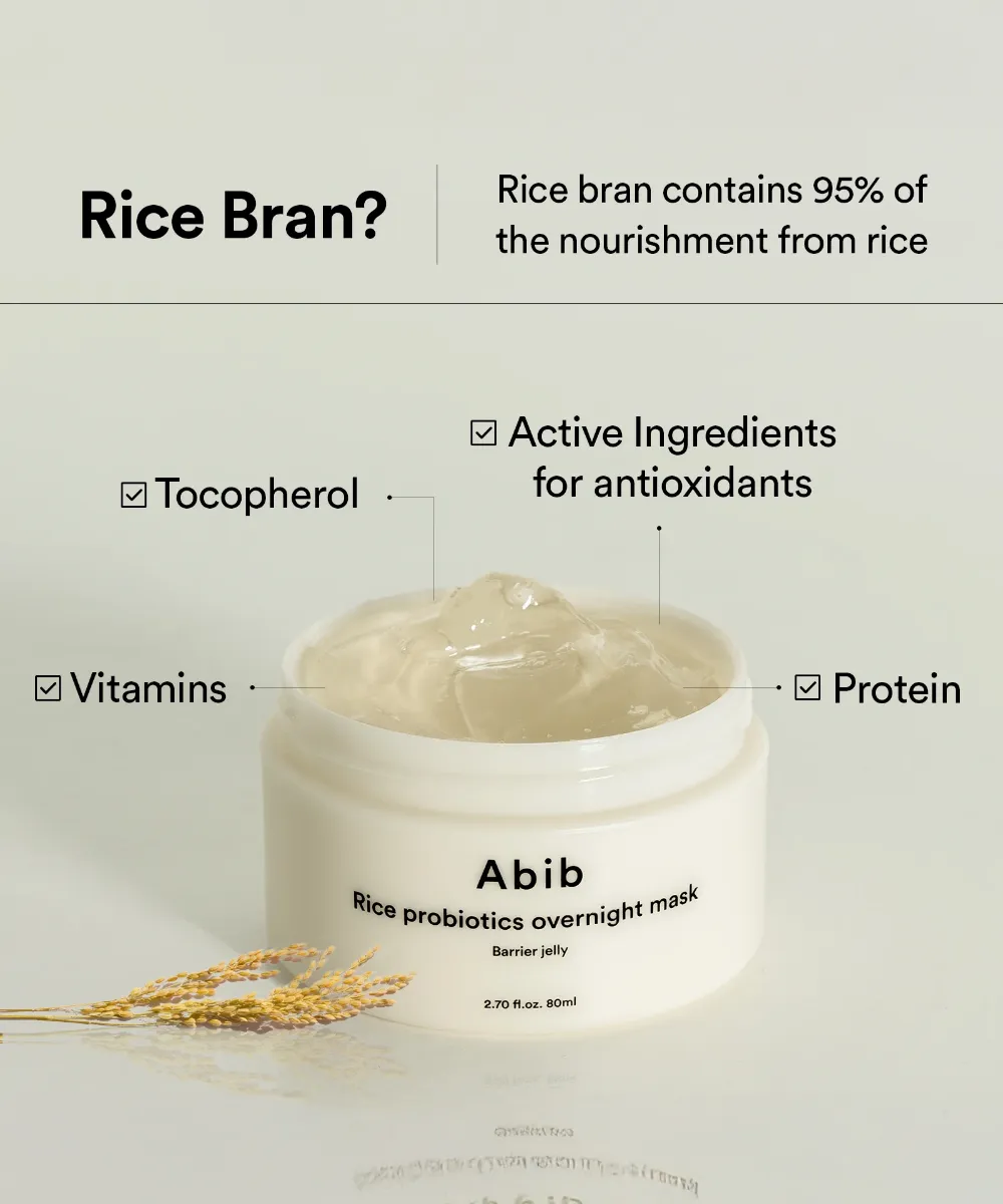 Rice Probiotics Overnight Mask Barrier Jelly